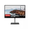 Монитор  LENOVO 28" L27q-38, Black, VA, 2560x1440, 4 ms, 75 Hz, CR4000:1, HDMI+DP, Pivot 