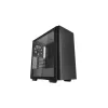 Корпус без БП  DEEPCOOL "CK500" ATX Case, with Side-Window (Tempered Glass Side Panel), without PSU, Tool-less, Pre-installed: Front 1x140mm fan, Rear 1x140mm fan, Quick-release magnetic front panel, 2xUSB3.0, 1xUSB-C, 1xAudio, Black 