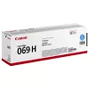 Cartus laser  CANON CRG-069H, CyanToner Cartridge Cyan for MF752Cdw/MF754Cdw/LBP673Cdw  