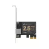 Adaptor de retea  TP-LINK TX201, 2.5 Gigabit PCIe Network Adapter, 2.5GBASE-T/1000BASE-T/100BASE-TX 