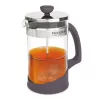 French-press 1 l, Inox, Sticlă termorezistentă, Bachelit, Violet Rondell RDS-938  