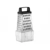 Терка 9 x 6.5 x 20 cm, Container, Inox, Negru RESTO 4 sides 95412 