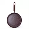 Tigaie pentru clatite 24 cm, Aluminiu, Maro FISSMAN SMOKY STONE 14371 