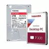 HDD  TOSHIBA 3.5" HDD 2.0TB -SATA-256MB "Performance P300 (HDWD320UZSVA)" 