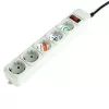 Prelungitor cu protectie  GEMBIRD Surge Protector SPG3-B-10C 