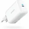 Зарядное устройство  Anker PowerPort III Pod 65W, USB-C, PowerIQ 3.0, PPS, 3 travel plugs included (US/UK/EU), white 