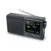 Radio portabil  MUSE M-117 DB, Tuner DAB+, FM, LCD, Black 