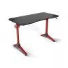 Masa gaming  PAL melaminat, Metal, Plastic, Negru, Rosu Lumi GMD03-1 Conqueror Gaming Desk with RGB Lighting, Black/Red 