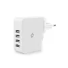 Incarcator  Ttec Wall Charger 4*USB-A 5.1A 25W, White 