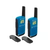 Радиоприемник  MOTOROLA Motorola Walkie-Talkie TalkAbout T42, Twin, 16 Channels, 4km, Blue 