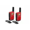 Radio portabil  MOTOROLA WALKIE-TALKIE TALKABOUT T42, TWIN, 16 CHANNELS, 4KM, RED 