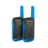 Радиоприемник  MOTOROLA Walkie-Talkie TalkAbout T62, Twin, 16 Channels, 8km, Blue/Black 