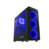 Carcasa fara PSU  Genesis Case Irid 300, Midi, USB 3.0, Blue 