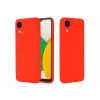Husa  HELMET Case Liquid Silicone Samsung A03 Core, Red 