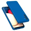 Husa  HELMET Case Liquid Silicone Samsung A14, Blue 
