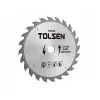 Диск для резки древесины  Tolsen 115x22,2mm 40T 