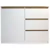 Comoda Pal, Alb ANDRA Gama Eterna 1200x950x450 