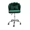 Fotoliu de birou  Magnusplus 6833 velour 56 verde 