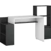 Masa de birou  Magnusplus Table 2 graphite/white 