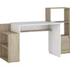 Стол офисный  Magnusplus Table 2 oak sonoma/white 