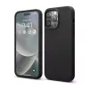 Husa  HELMET Case Liquid Silicone iPhone 14 Pro Max, Black 