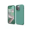 Husa  HELMET Case Liquid Silicone iPhone 14 Pro Max, Green 