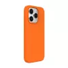 Husa  HELMET CASE LIQUID SILICONE IPHONE 14 PRO, ORANGE 