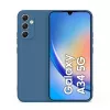Husa  HELMET CASE LIQUID SILICONE SAMSUNG A34, BLUE 