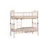 Dormitor pentru copii  MP Pat 2 nivele Orkide 0.9x2.0 + 1.4x2.0 alb 