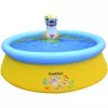 Надувной бассейн 457 l, 150 x 150 x 41 cm, 3+ SunClub Детский бассейн с фонтаном SunClub Sea Otter Spray (12011) 