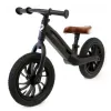 Bicicleta fara pedale 12", 2-5 ani, Negru, Maro QPlay Racer Black/Brown 