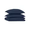 Постельное белье (комплект) 2 persoane Euro, Bumbac, Satin, Albastru Askona Home EUR Navy blue 