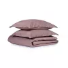 Lenjerie de pat 2 persoane Euro, Bumbac, Satin, Cappucino Askona Home EUR Капучино 