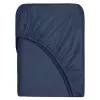 Lenjerie de pat 2 persoane, Satin, Albastru Askona Простынь 160*200 Home Navy Blue 