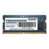 RAM  PATRIOT 32GB DDR5-4800 SODIMM Signature Line, PC5-38400, CL40, 2 Rank Single-sided module, On-die ECC, 1.1V 