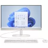 Computer All-in-One  HP 27" HP AiO 27-cr0017ci 27" FHD IPS Non-Touch, AMD Ryzen 3 7320U, 8GB LPDDR5 5500 (onboard), 512Gb M.2 PCIe NVMe SSD, AMD Integrated Graphics, CR, HD Cam, WiFi6 2x2 + BT5.2, HDMI, LAN, Wired USB Keyboard and Mouse, FreeDos, Shell White 