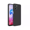 Чехол  HELMET Case Liquid Silicone Oppo A96, Black 