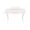 Masa de birou MDF, Alb Genesis Desk Gaming Holm 320, RGB Whit 