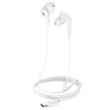 Наушники проводные  HELMET EARPHONES M2 SERIES TYPE-C, WHITE 