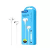 Наушники проводные  Ksiga Earphone with Mic 3.5mm KSC-403 Feile, White 