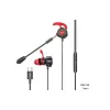 Наушники проводные  Remax Headphone Type-c RM-755 Gaming, Black-Red 