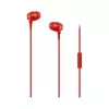 Наушники проводные  Ttec HEADPHONES IN-EAR WITH MICROPHONE 3.5MM POP, RED 