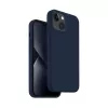 Husa  Uniq CASE LIQUID SILICONE LINO MARINE FOR IPHONE 14, BLUE 