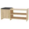 Tumba pentru incaltaminte  MLAND SUNNO HALL STAND - OAK - OAK 