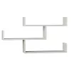 Polița Alb MLAND TIBET BOOKCASE - WHITE 120 x 66 x 23