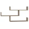 Polița Mocco MLAND TIBET BOOKCASE - LIGHT MOCHA 120 x 66 x 23