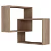 Polița Stejar Mobiland  RING CORNER BOOKCASE - OAK - OAK 68 x 60 x 20