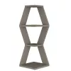 Polița Mocha Mobiland  SABLOR CORNER SHELF - LIGHT MOCHA 