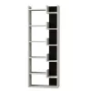 Etajera  Alb, Antracite Mobiland  OPPA BOOKCASE  