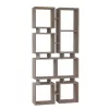 Etajera  Mocha MLAND RAIL BOOKCASE NO.1 